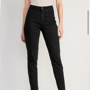 Old Navy O.G. Straight Hi-Rise Jeans (black) NWT
